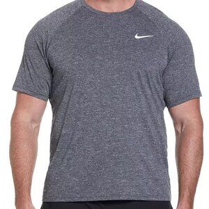 NEW Nike Swim Hydroguard Dri-Fit T-shirt  Men's Small  Black color looks grey